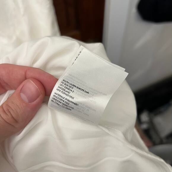 Club Monaco Tiered Travellers Maxi Dress Size 0 White Women's Light - Picture 16 of 16